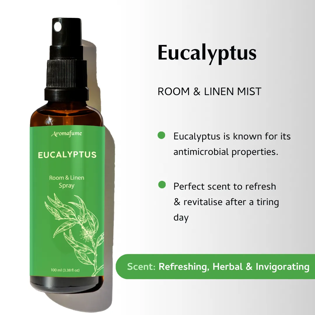 Aromafume Eucalyptus Lavender Room & Linen Spray spray ambiente 2x100 ml