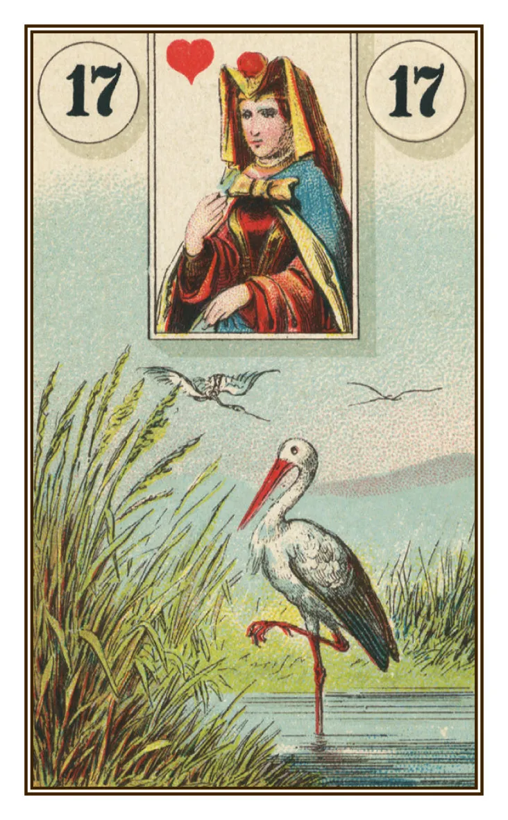 Lo Scarabeo Edizioni French Cartomancy oracolo Lenormand 36 carte