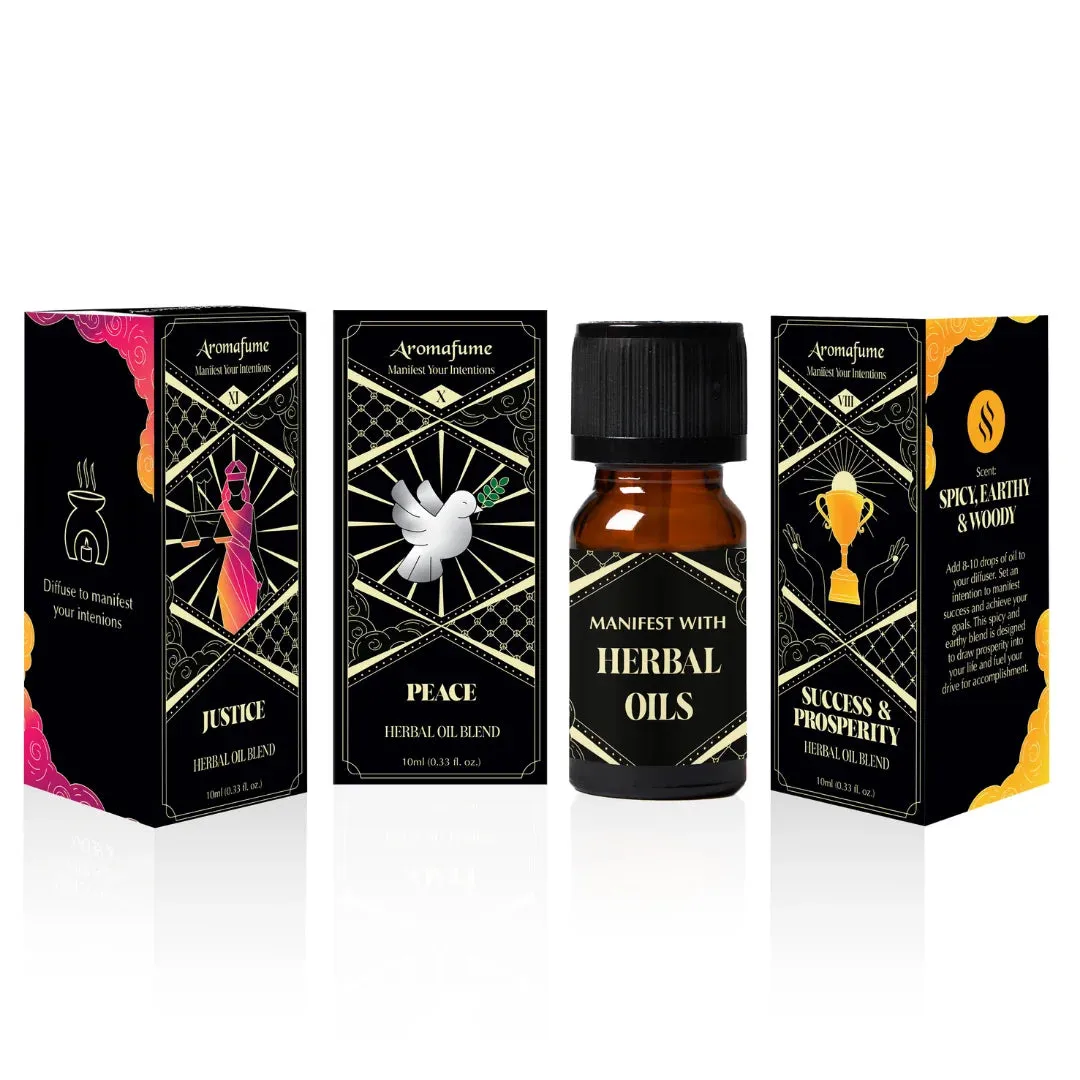 Aromafume set oli diffusore per intenzioni