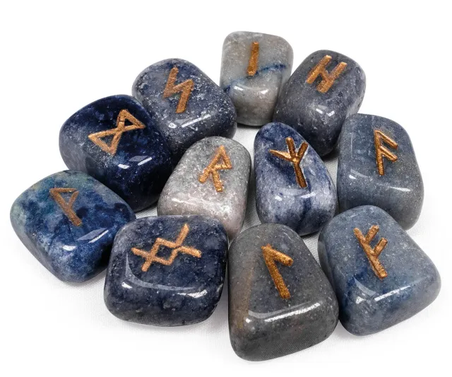 Lo Scarabeo Runes rune 25 pietre divinazione sacchetto