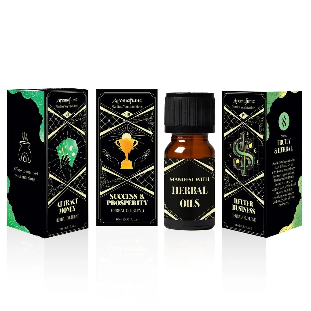 Aromafume set oli diffusore per intenzioni