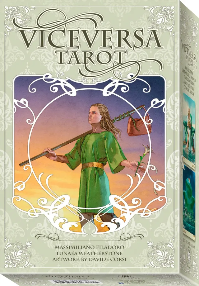 Lo Scarabeo Viceversa Tarot Kit 78 Carte Edizione Inglese