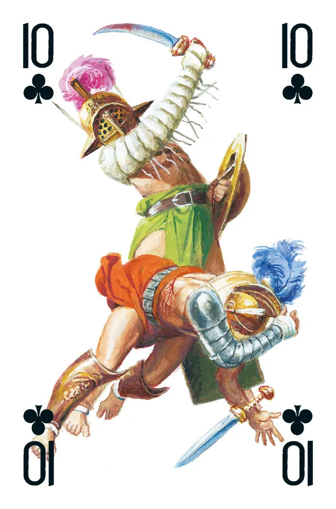 Lo Scarabeo Gladiators Carte da Gioco 54 Carte