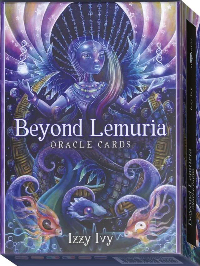 Blue Angel Beyond Lemuria oracolo 56 carte inglese