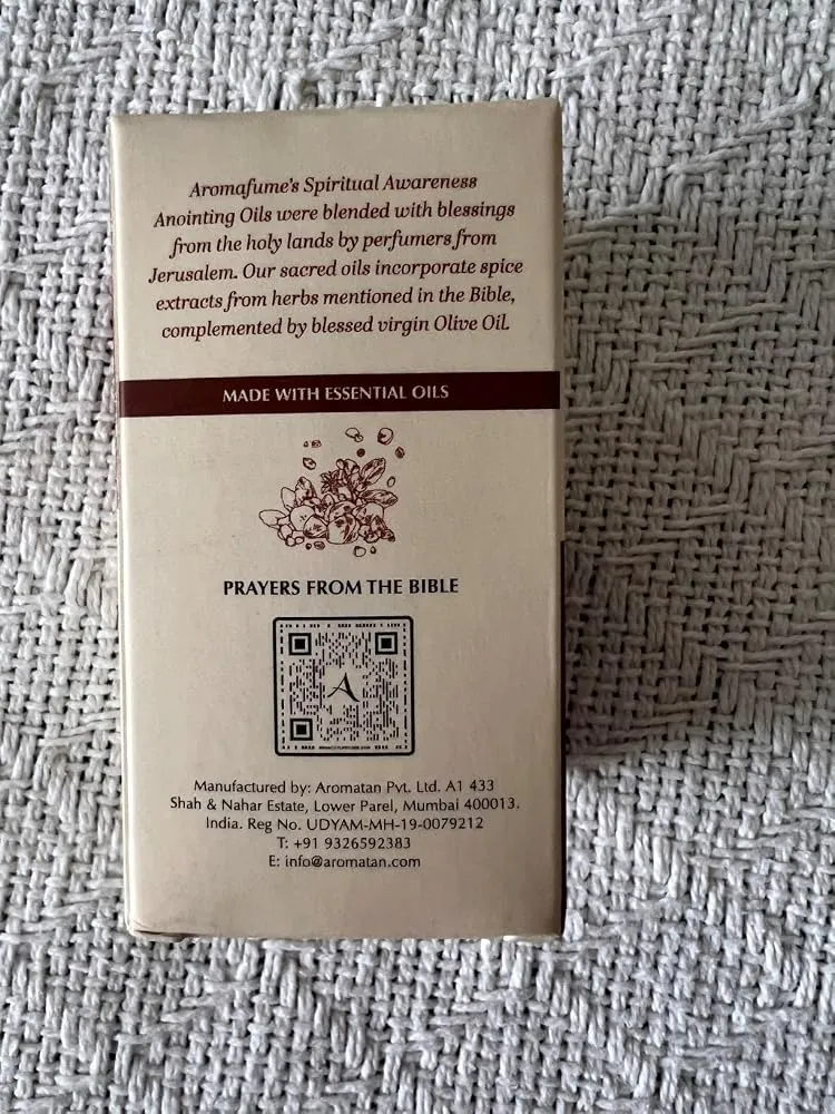Aromafume Frankincense Anointing Oil olio corpo