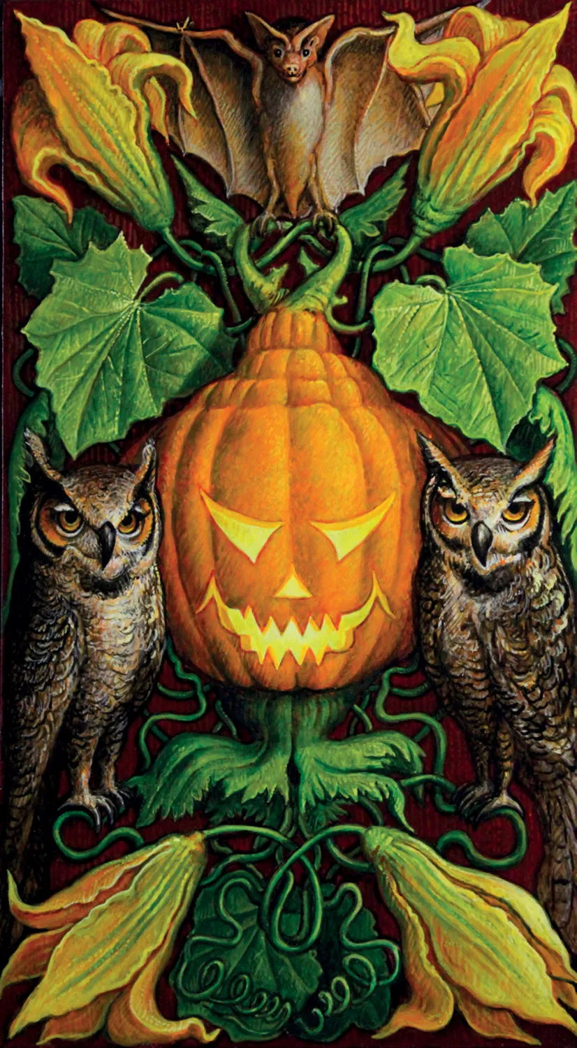 Lo Scarabeo Jack-O'-Lantern Tarot tarocchi dark