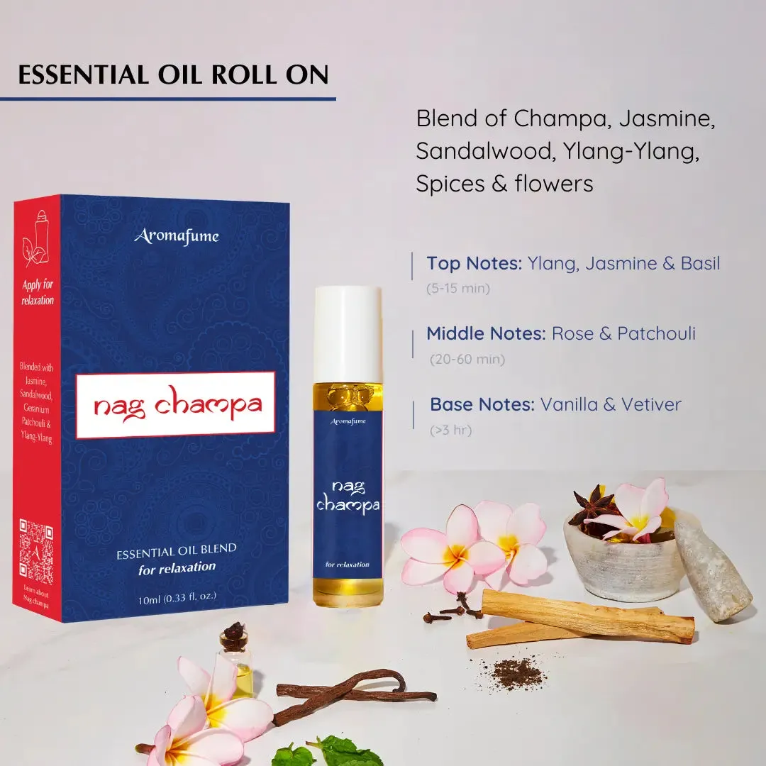 Aromafume Nag Champa Roll On profumo roll on
