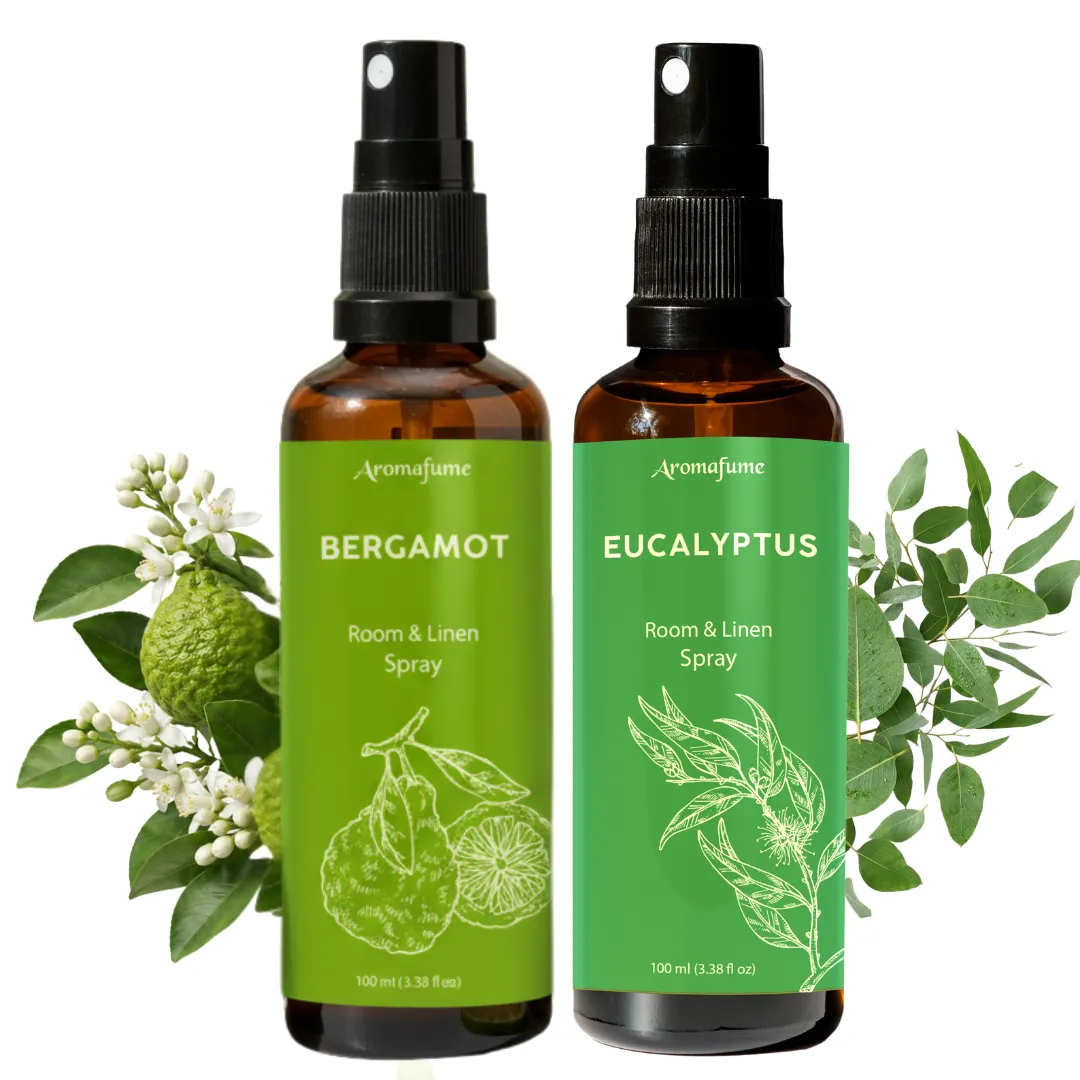 Aromafume Bergamot Natural Room & Linen Spray spray ambiente