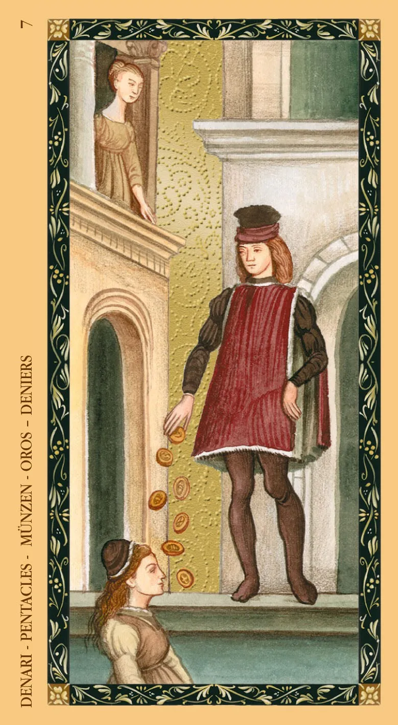 Lo Scarabeo Golden Tarot of Renaissance Estensi 78 carte