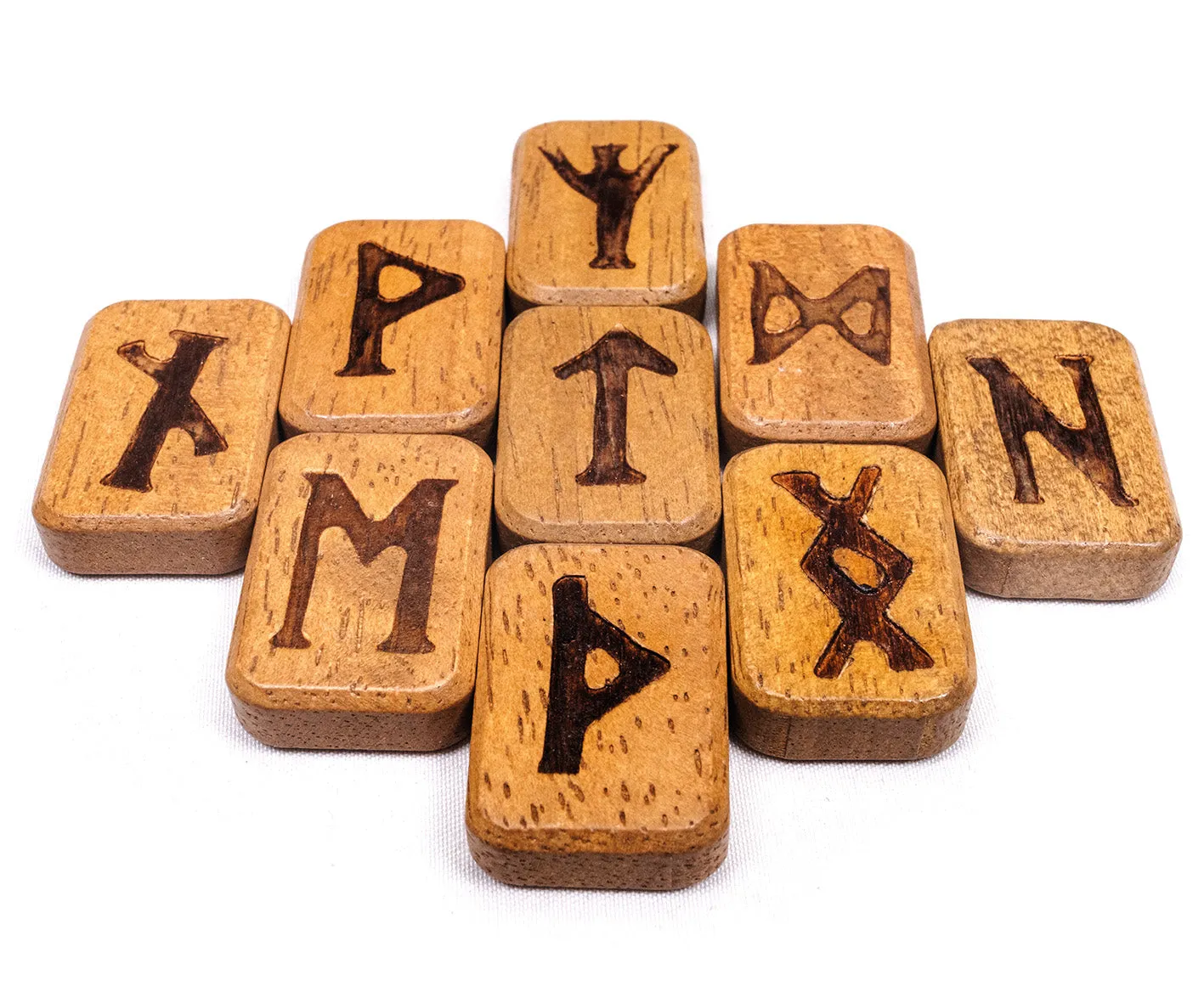 Lo Scarabeo Deluxe Wooden Runes 25 Rune in Legno