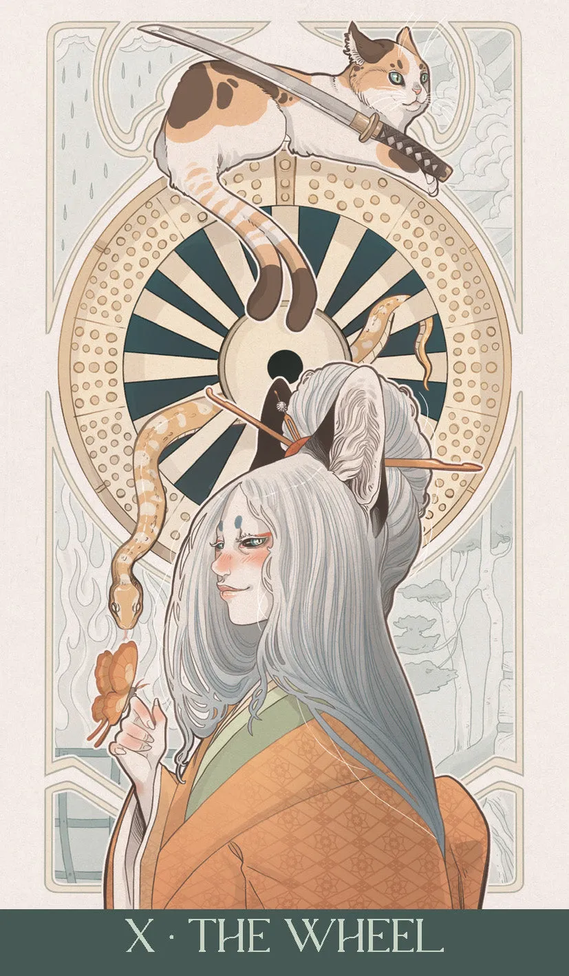 Lo Scarabeo Japanese Art Nouveau Tarot carte tarocchi 78 carte