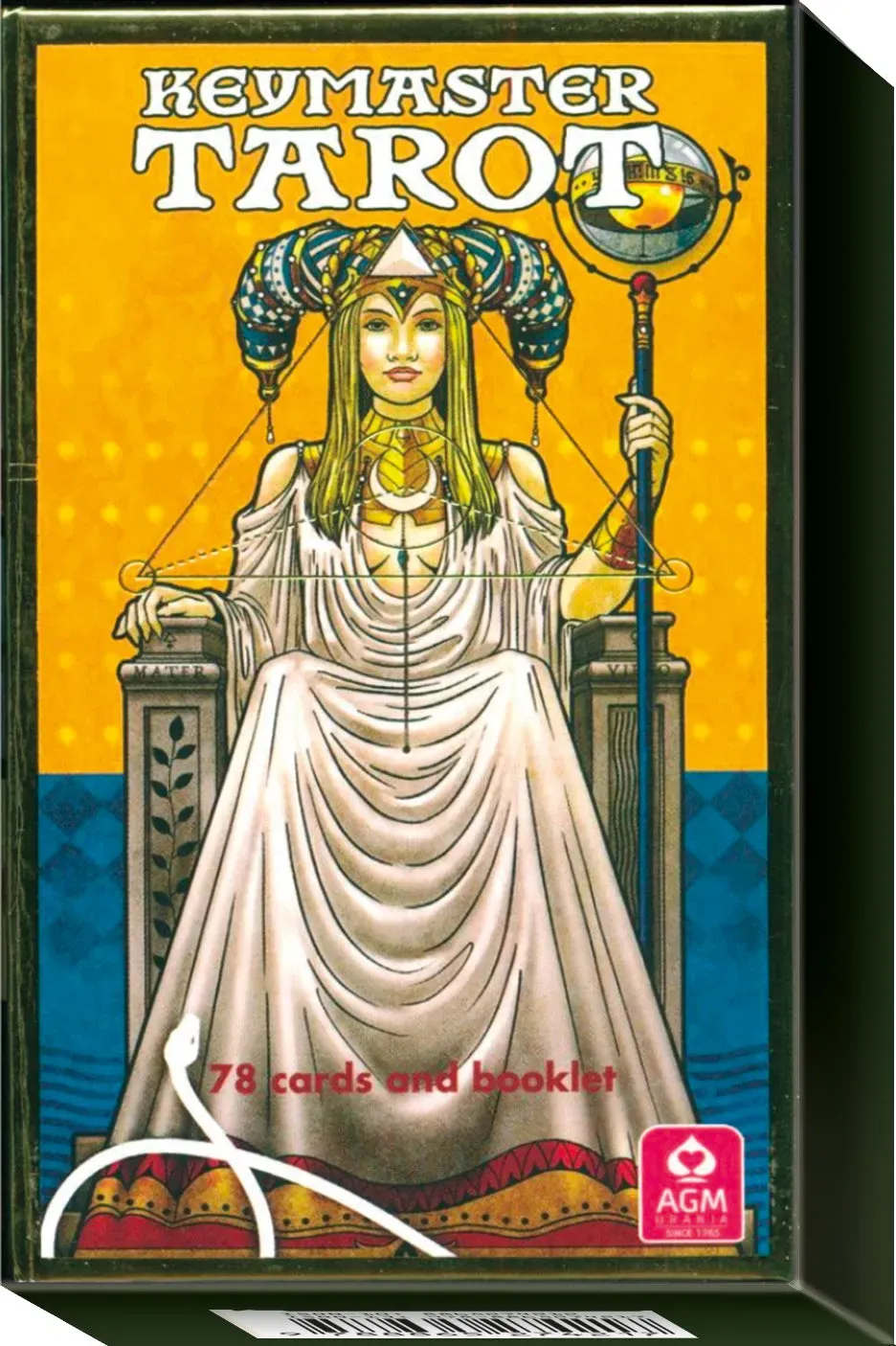 US Games Keymaster Tarot mazzo tarocchi inglese lamina oro