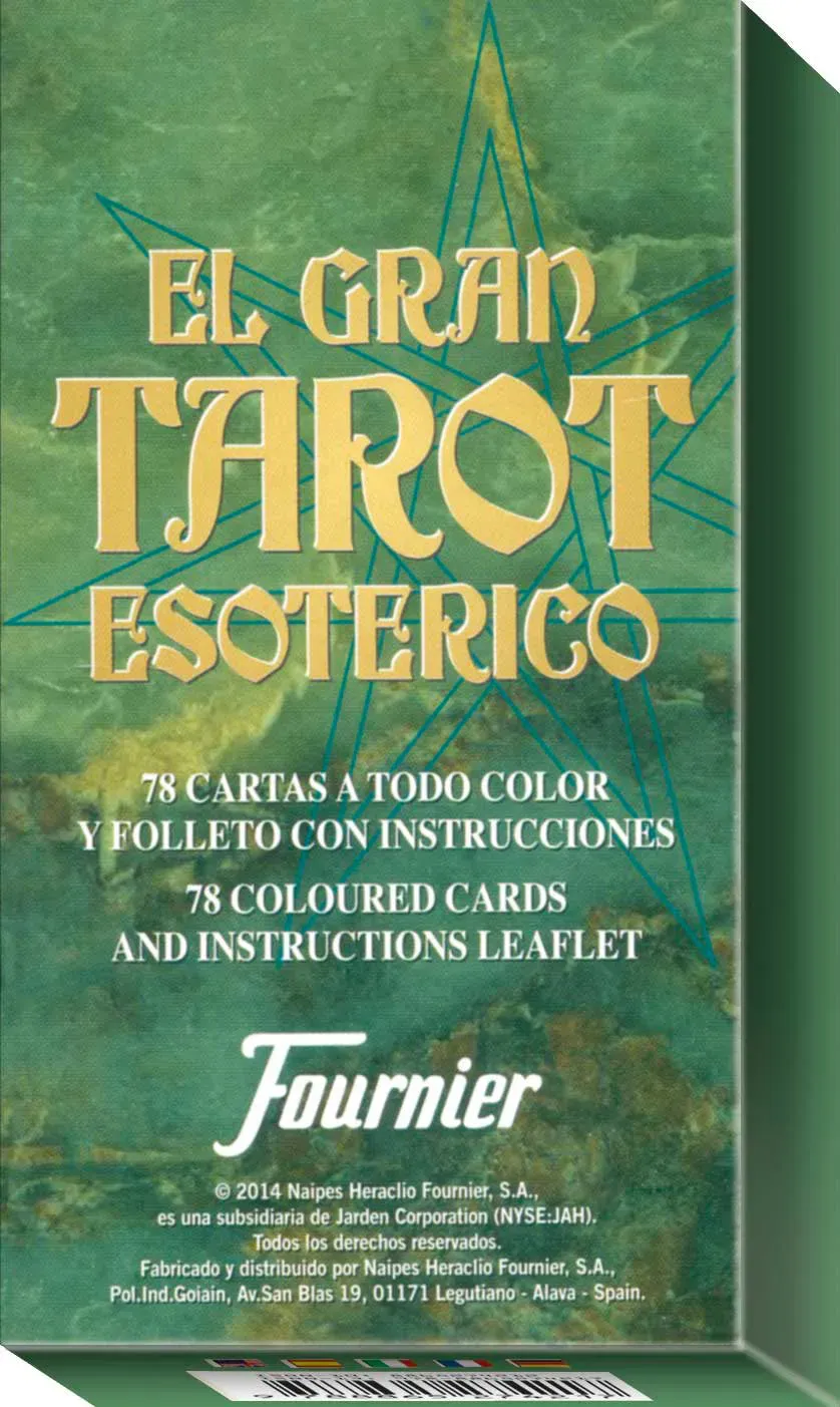 Lo Scarabeo El Gran Tarot Esoterico mazzo 78 carte marsiglia