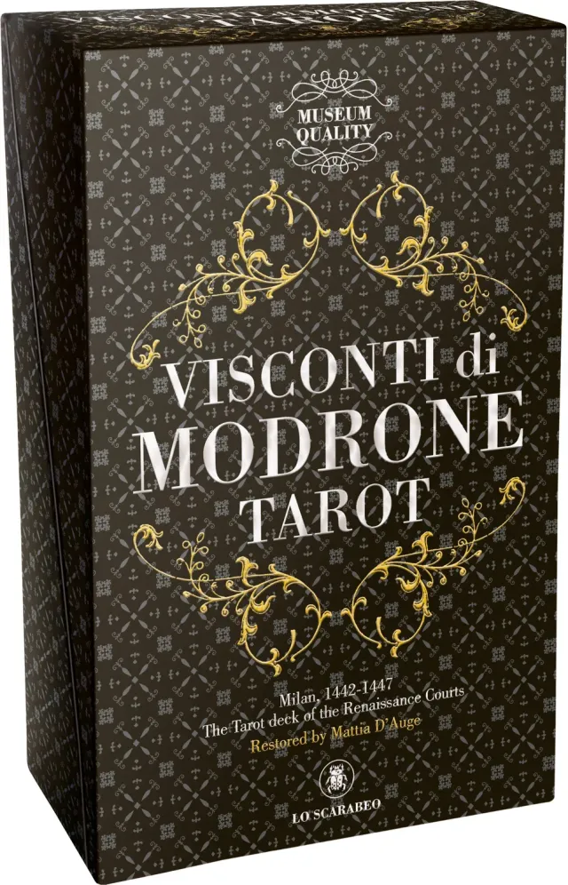 Lo Scarabeo Visconti di Modrone Tarot Museum Quality 89 carte oro