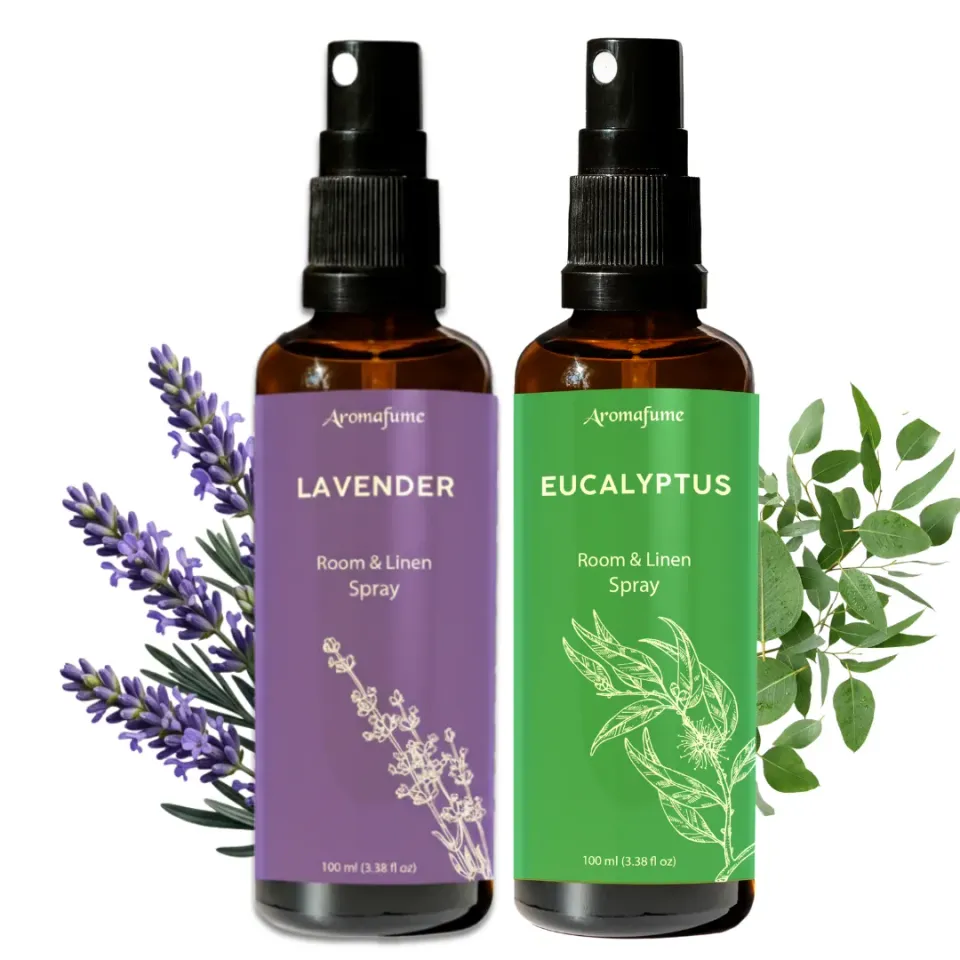 Aromafume Eucalyptus Lavender Room & Linen Spray spray ambiente 2x100 ml