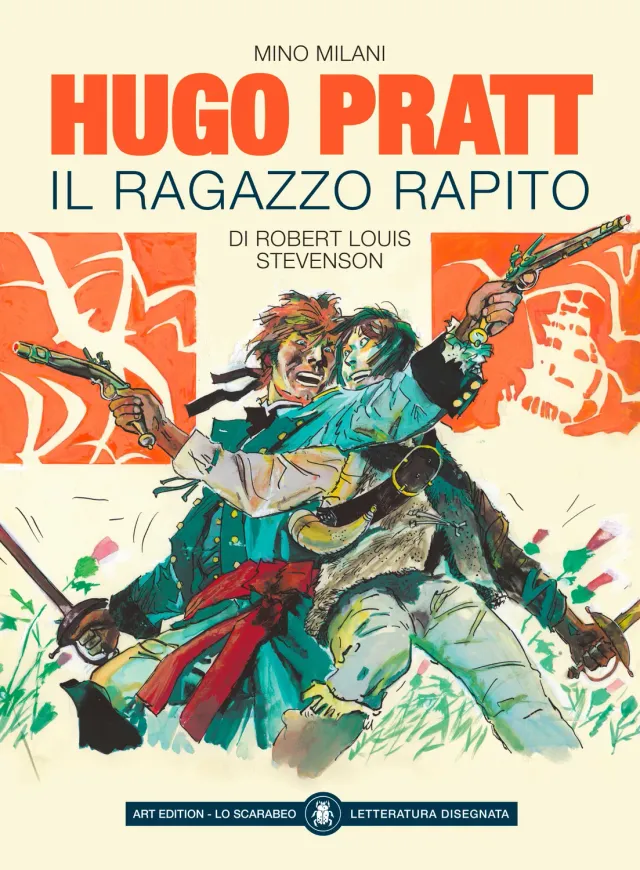 Lo Scarabeo The Kidnapped Boy Hugo Pratt Fumetto 30x41 cm