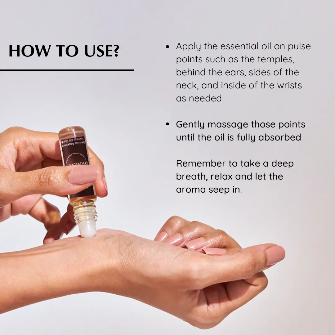 Aromafume Benzoin Roll-on olio profumato al benzoino