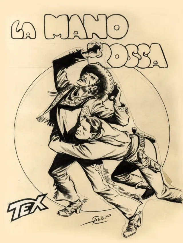 Lo Scarabeo Tex La Mano Rossa fumetto 128 pagine prestige