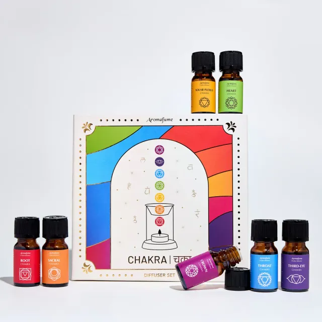 Aromafume 7 Chakra Essential Oil Gift Set oli essenziali