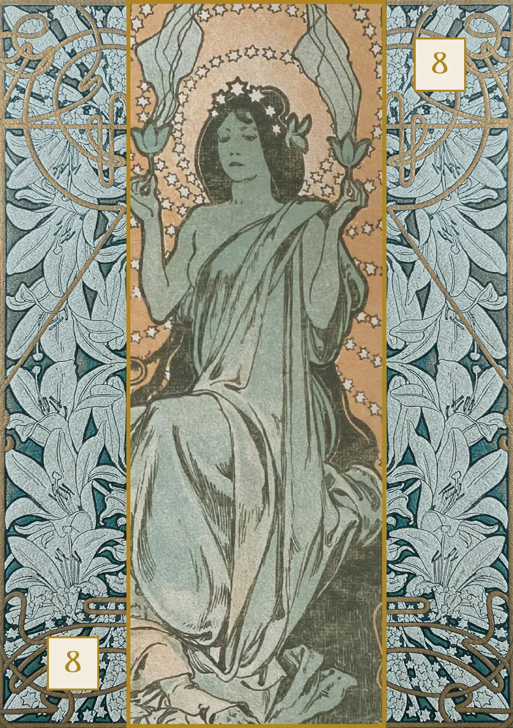 Lo Scarabeo Alfons Maria Mucha Oracle Cards Carte Oracolo 36 Carte