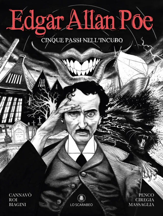 Lo Scarabeo Edgar Allan Poe Cinque Passi Incubo fumetto horror