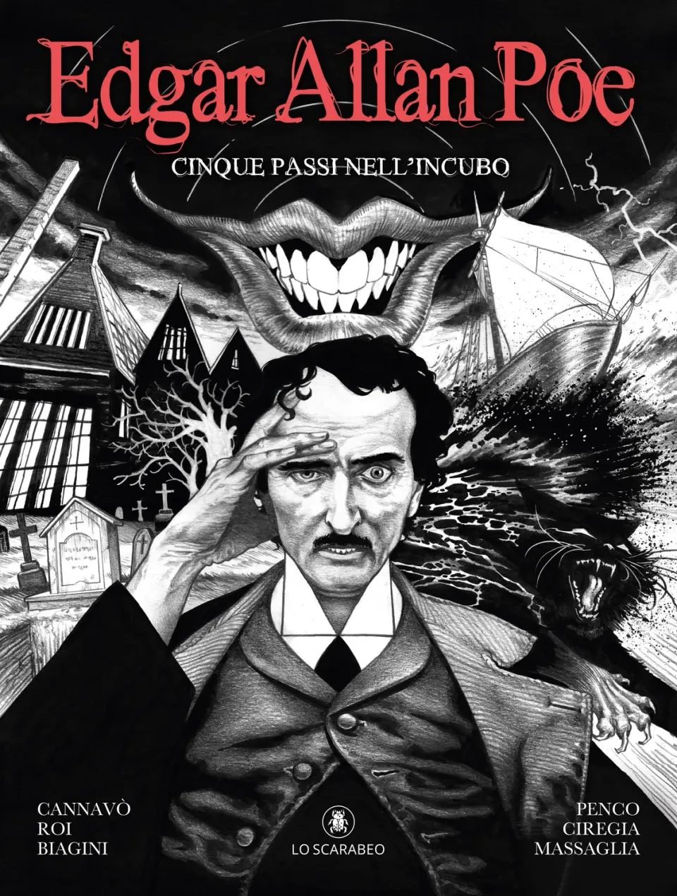 Lo Scarabeo Edgar Allan Poe Cinque Passi Incubo fumetto horror