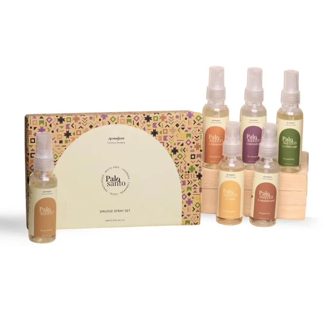 Aromafume White Sage Smudge Spray Gift Set set spray ambiente