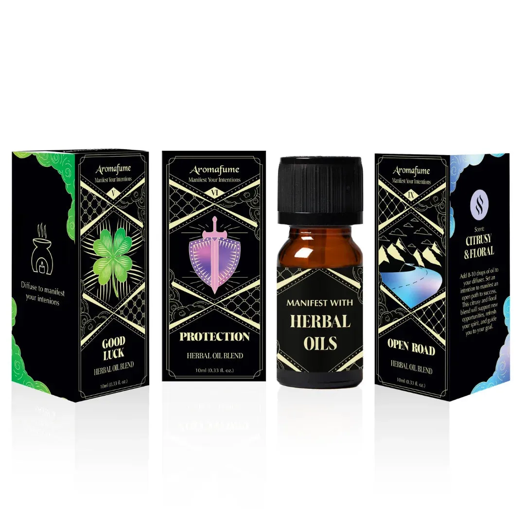 Aromafume set oli diffusore per intenzioni