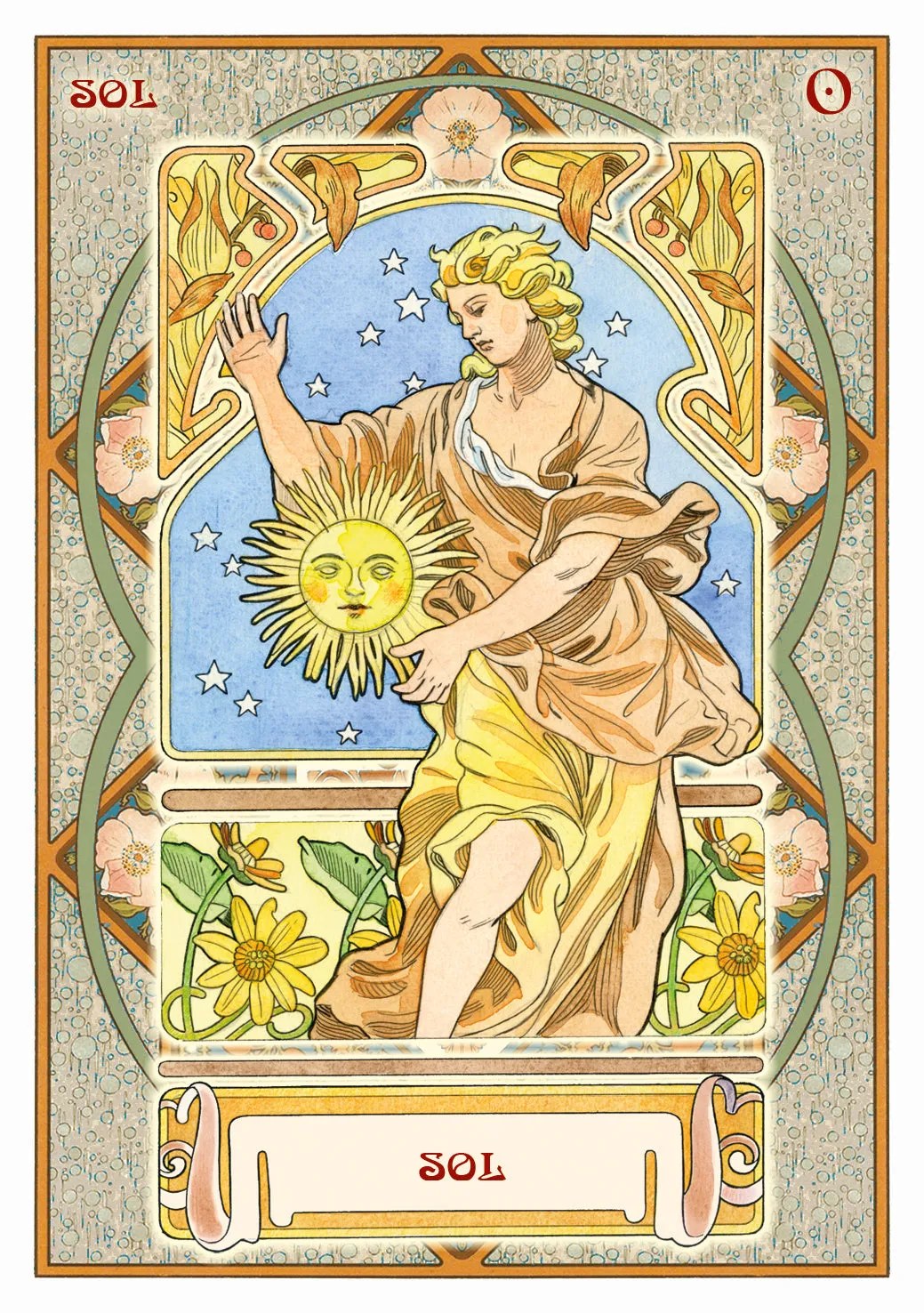Lo Scarabeo Astrological Oracle carte oracolo 22 carte