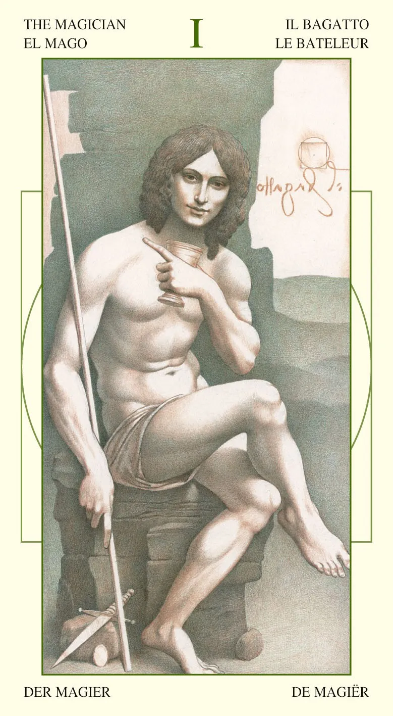 Lo Scarabeo Da Vinci Tarot carte tarocchi 78 carte