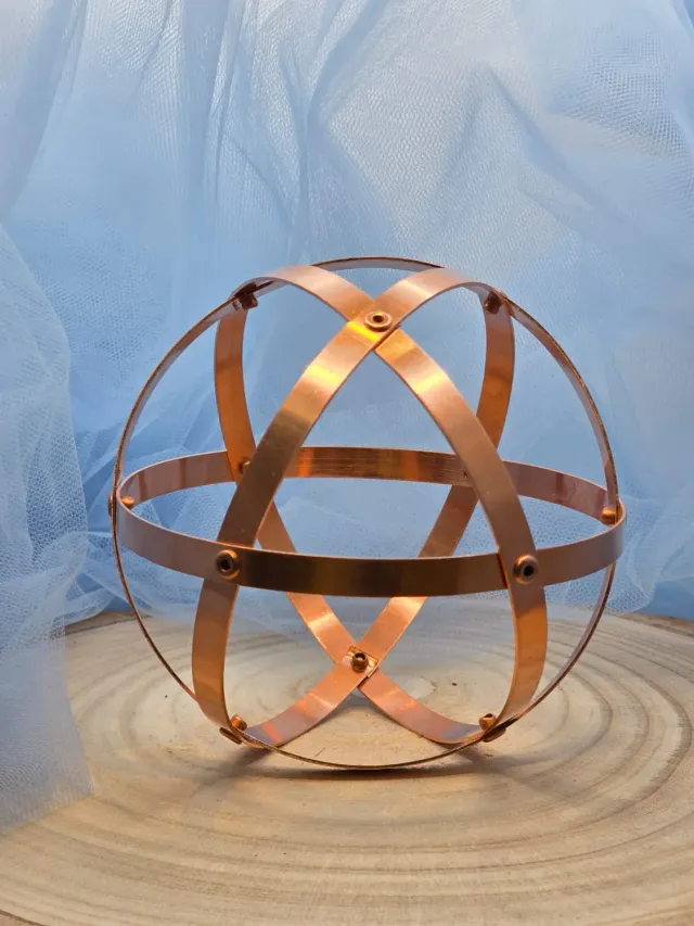 La Fenice Indaco Genesa Crystal in rame genesa geometria sacra