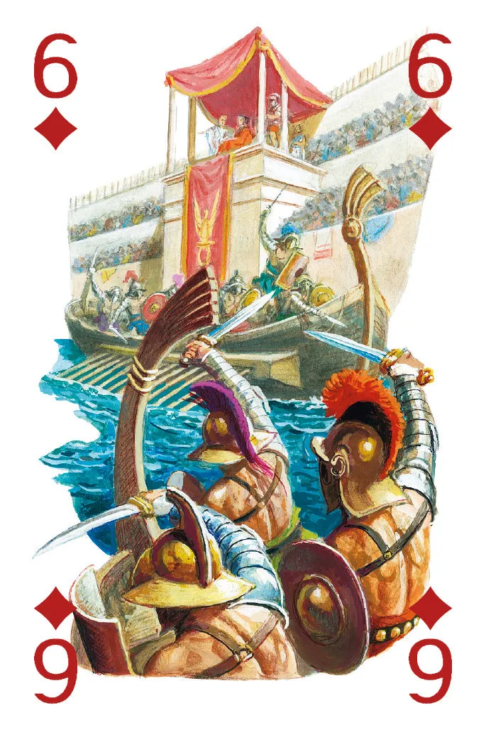 Lo Scarabeo Gladiators Carte da Gioco 54 Carte