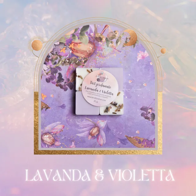 Astroflorarium Lavanda e Violetta cialde profumate 4 pz relax