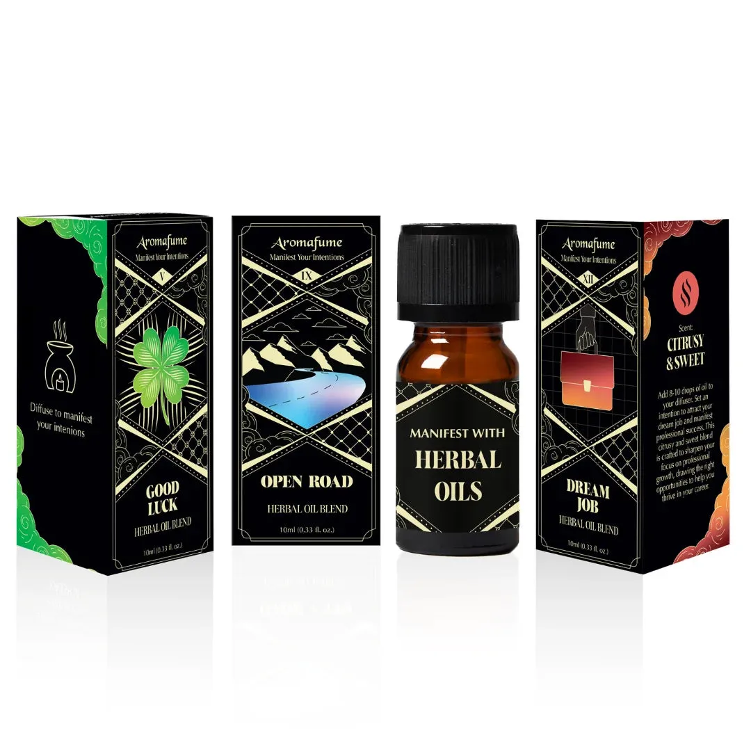 Aromafume set oli diffusore per intenzioni