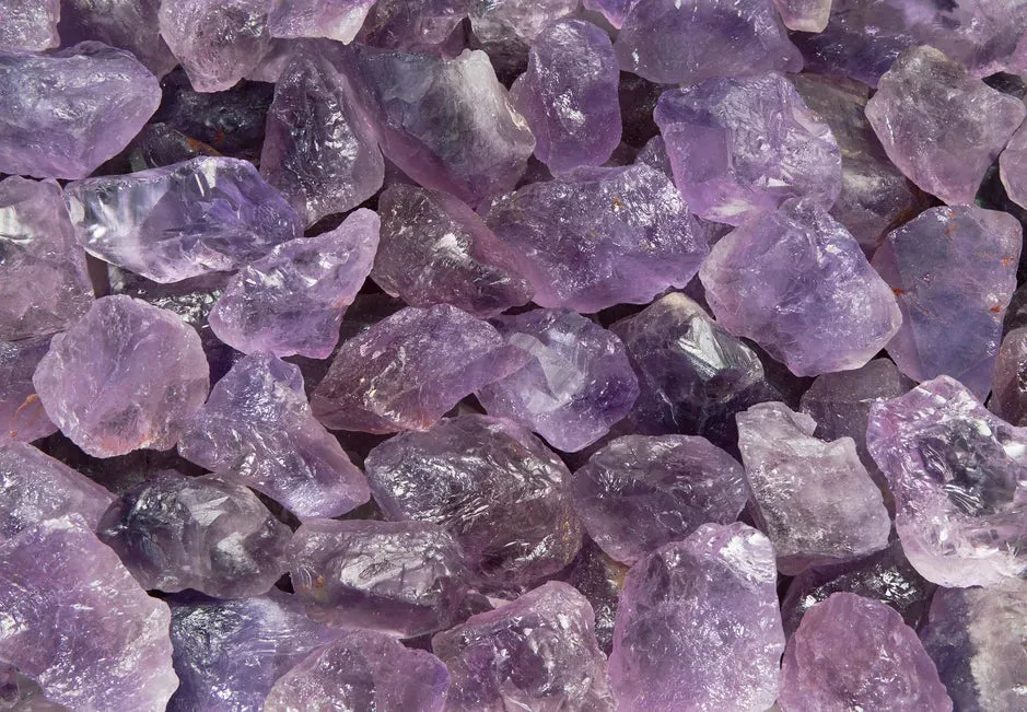 La Fenice Indaco Ametista pietra naturale viola