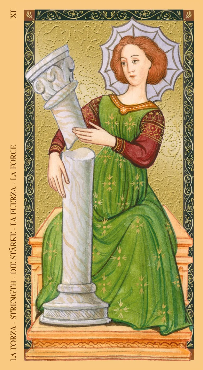 Lo Scarabeo Golden Tarot of Renaissance Estensi 78 carte