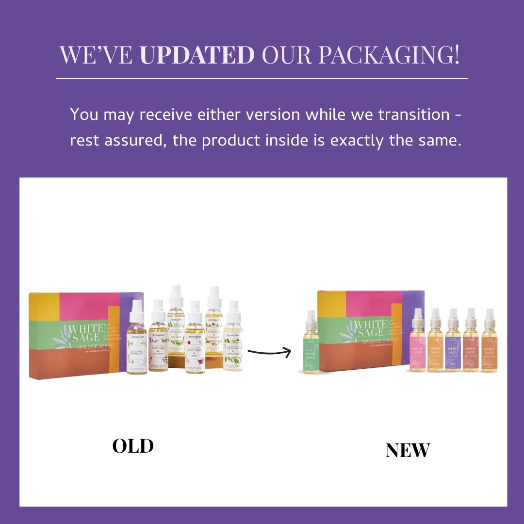 Aromafume White Sage Smudge Spray Gift Set set spray ambiente
