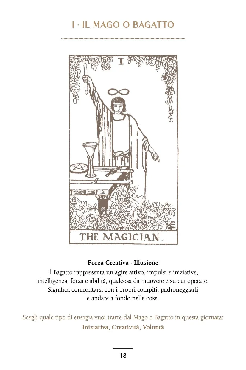 Lo Scarabeo Edizioni Tarot - The Card of the Day libro tarocchi