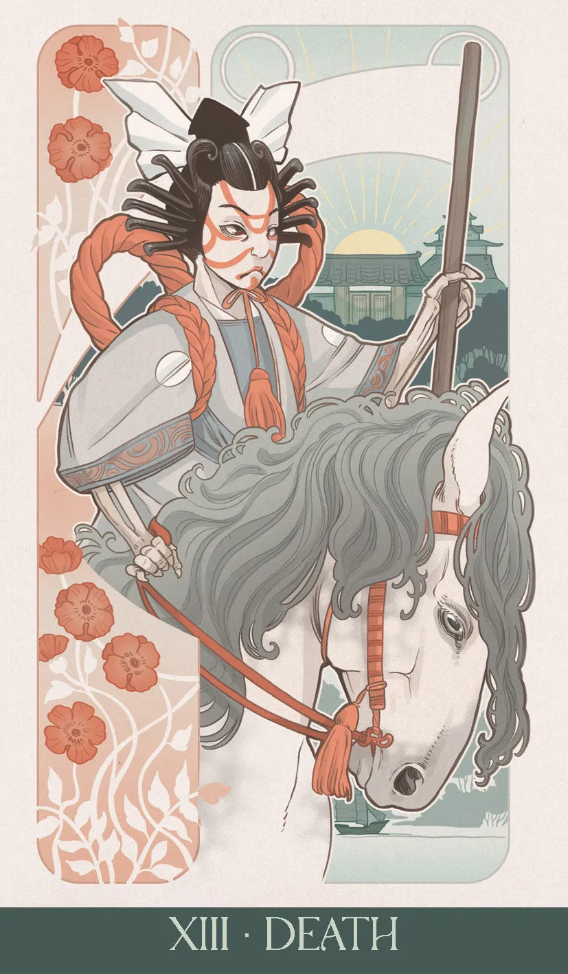 Lo Scarabeo Japanese Art Nouveau Tarot carte tarocchi 78 carte