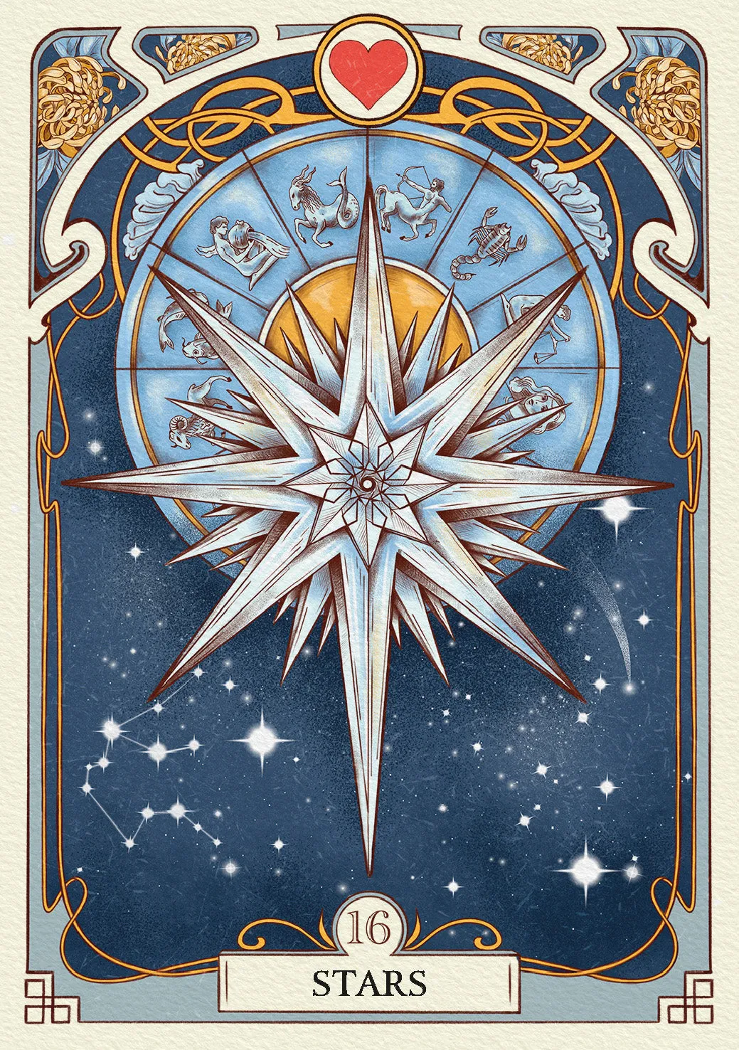 Lo Scarabeo Romantic Lenormand oracolo art nouveau 37 carte