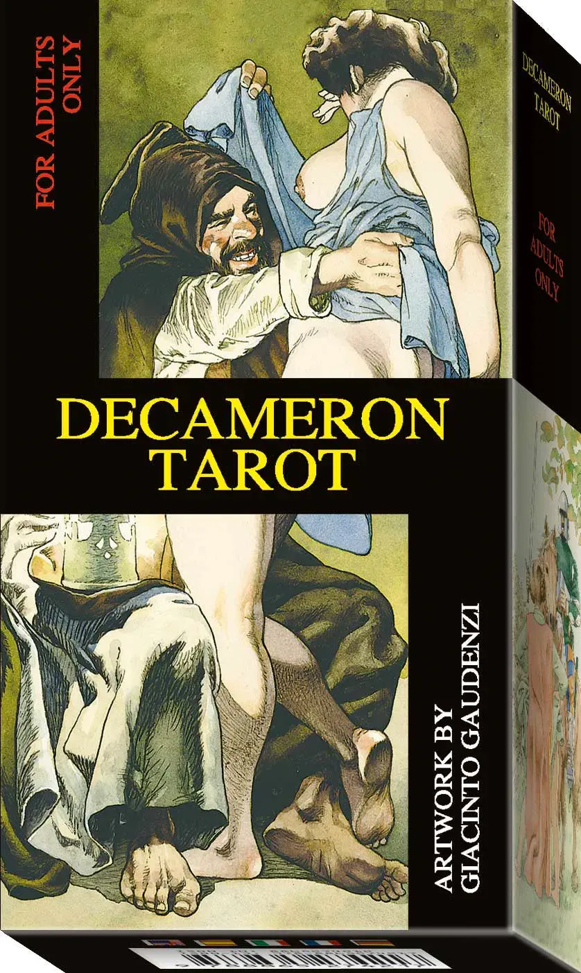 Lo Scarabeo Decameron Tarot mazzo 78 carte erotico