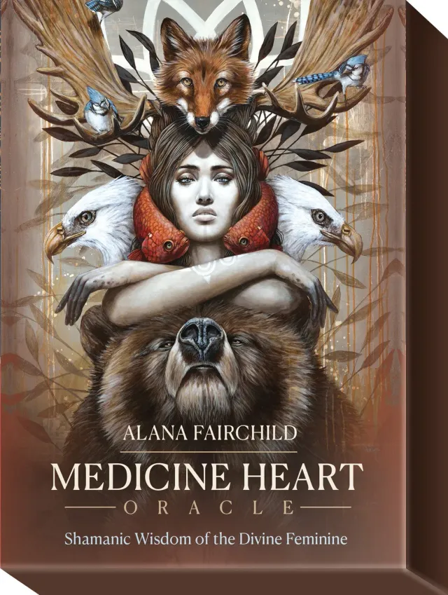 Lo Scarabeo Medicine Heart Oracle Carte Oracolo 44 Carte inglese