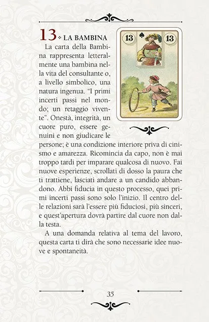 Lo Scarabeo Lenormand for Everyone libro edizione italiana rigida