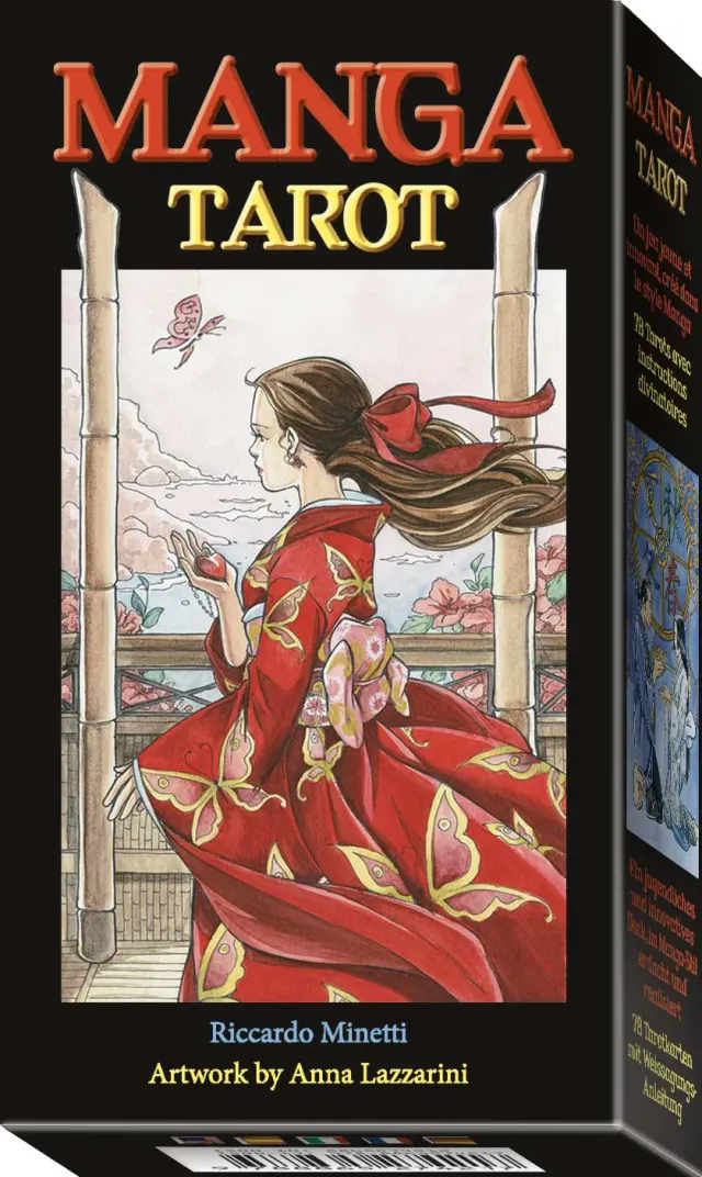 Lo Scarabeo Manga Tarot tarocchi 78 carte multilingua