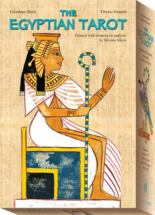 Lo Scarabeo The Egyptian Tarot Kit set tarocchi 78 carte egiziani