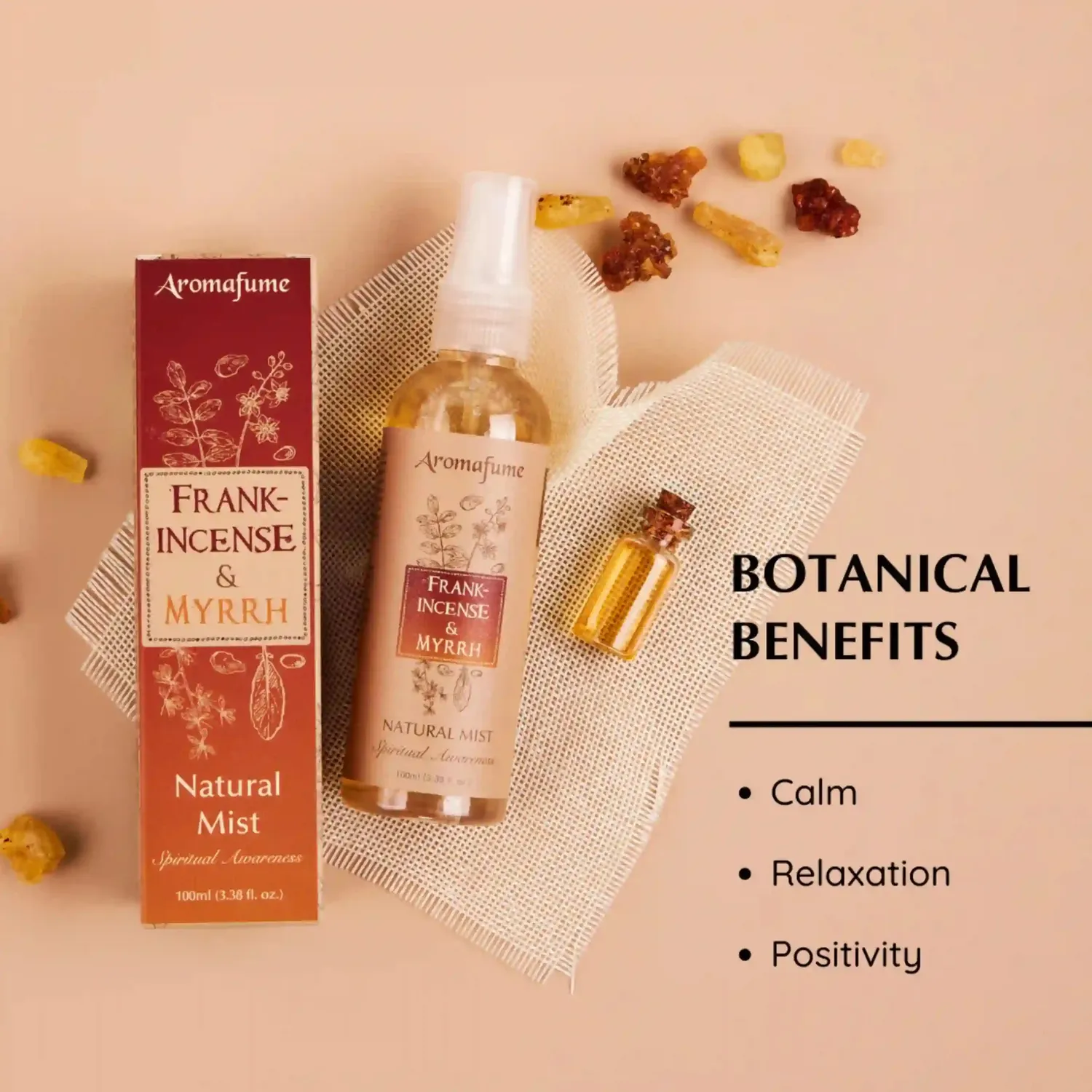 Aromafume Frankincense Myrrh White Sage kit 2 spray