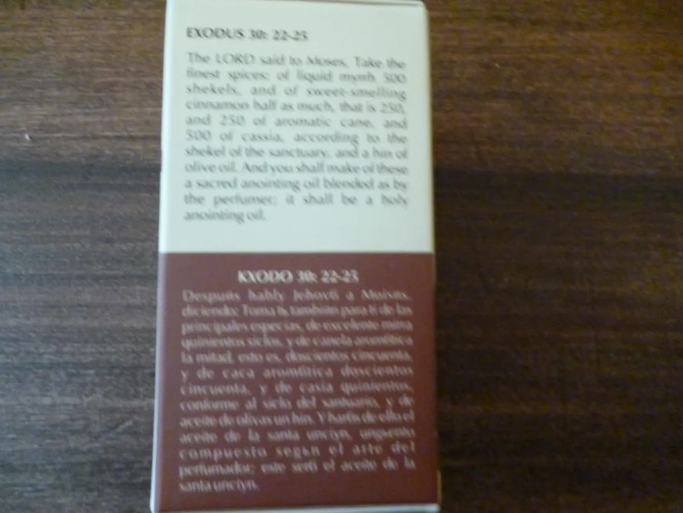 Aromafume Frankincense Anointing Oil olio corpo