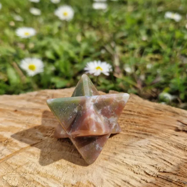 La Fenice Indaco Merkaba 4 cm pietra naturale