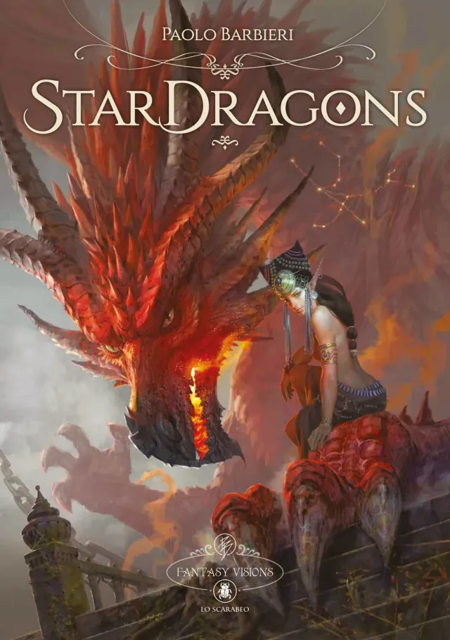 Lo Scarabeo StarDragons libro illustrato Barbieri 128 pagine