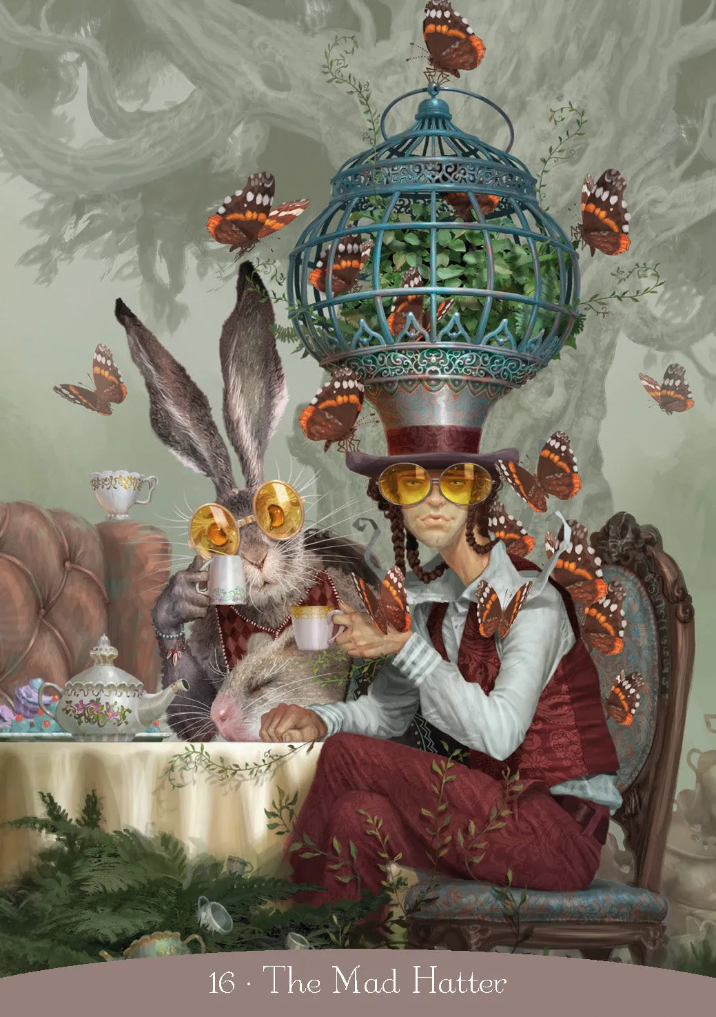 Lo Scarabeo Alice in Wonderland oracolo 36 carte